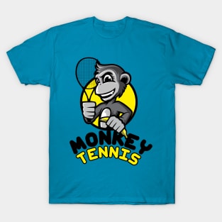 TV Series Idea - Monkey Tennis T-Shirt